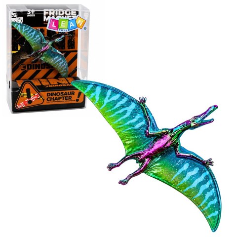 LEAN TOYS Figurka Dinozaura Magnes Kolekcjonerski Na Lodówkę Ozdobny Mix