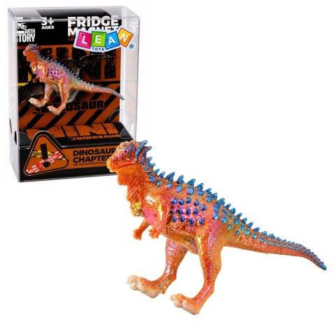 LEAN TOYS Figurka Dinozaura Magnes Kolekcjonerski Na Lodówkę Ozdobny Mix