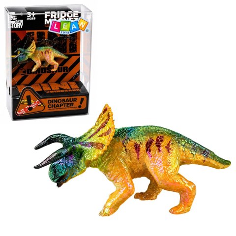 LEAN TOYS Figurka Dinozaura Magnes Kolekcjonerski Na Lodówkę Ozdobny Mix