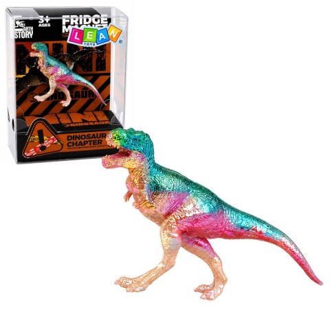 LEAN TOYS Figurka Dinozaura Magnes Kolekcjonerski Na Lodówkę Ozdobny Mix