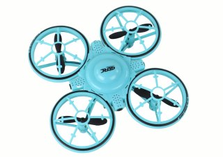 LEAN Toys Dron Zdalnie Sterowany Światła Niebieski