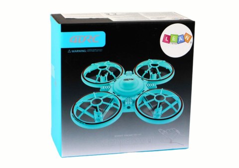 LEAN Toys Dron Zdalnie Sterowany Światła Niebieski
