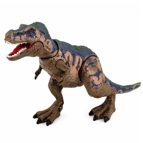 LEAN Toys Figurka Dinozaura T-Rex Tyranozaur Rex Realistyczny Ruchome Kończyny Dźwięk