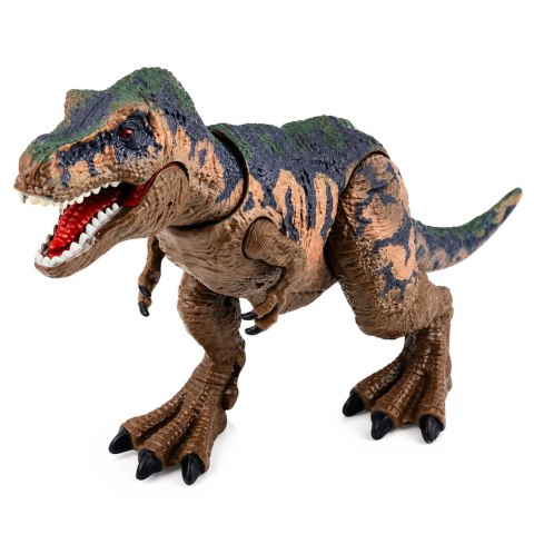 LEAN Toys Figurka Dinozaura T-Rex Tyranozaur Rex Realistyczny Ruchome Kończyny Dźwięk