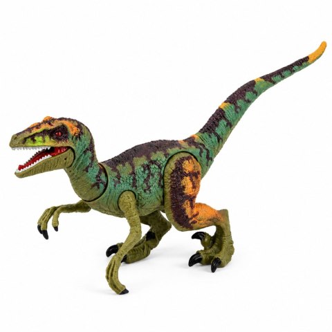 LEAN Toys Figurka Dinozaura Velociraptor Realistyczny Ruchome Kończyny Dźwięki