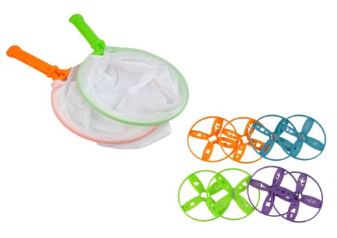 LEAN Toys Gra Zręcznościowa Złap Frisbee Słoń Katapulta Zielony