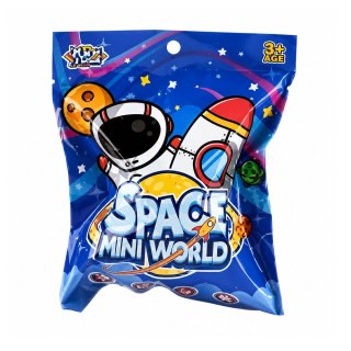 LEAN Toys Mini Baza Figurki Kosmonauta Zestaw Kosmiczny Planety Space Mini World