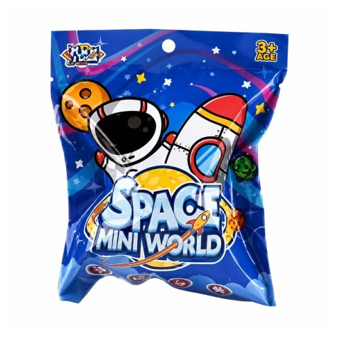 LEAN Toys Mini Baza Figurki Kosmonauta Zestaw Kosmiczny Planety Space Mini World