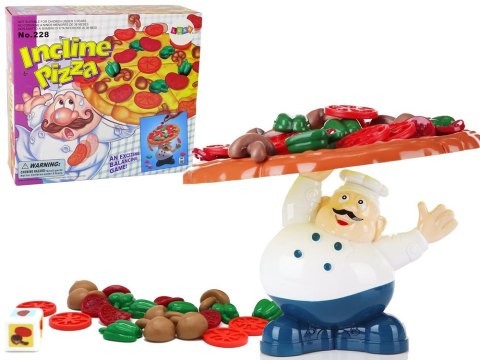 LEAN Toys Przygotuj Pizzę Zręcznościowa Gra Rodzinna