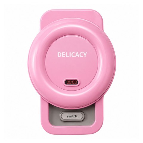 LEAN Toys Zestaw Kuchenny Gofrownica Mikser Wymienne Końcówki Światła Dźwięki Różowy