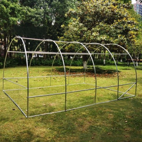 LEAN Tunel Foliowy Ogrodowy Szklarnia 4x2,5x2m Folia 10m² UV-4 Premium