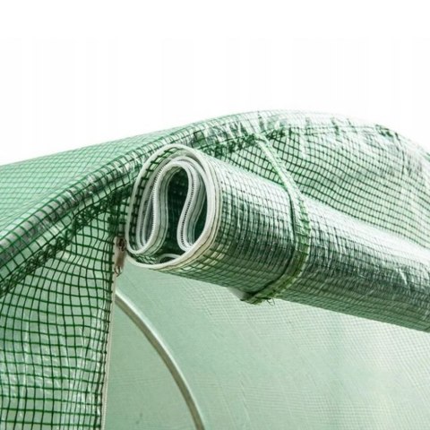 LEAN Tunel Foliowy Ogrodowy Szklarnia 4x2,5x2m Folia 10m² UV-4 Premium