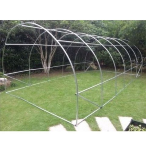 LEAN Tunel Foliowy Ogrodowy Szklarnia 6x3x2m Folia 18m² UV-4 Premium