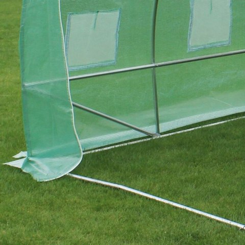 LEAN Tunel Foliowy Ogrodowy Szklarnia 6x3x2m Folia 18m² UV-4 Premium