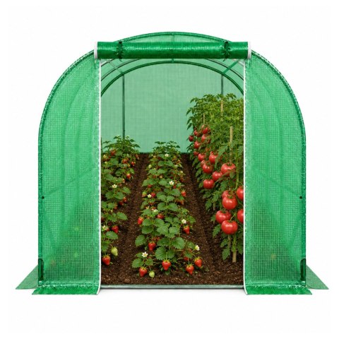 LEAN Tunel Ogrodowy Foliowy Szklarnia Na Warzywa PRO Stelaż 25MM 10x3x2M 30M²