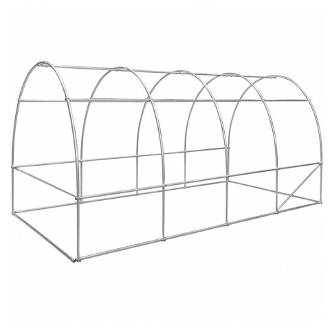 LEAN Tunel Ogrodowy Foliowy Szklarnia Na Warzywa PRO Stelaż 25MM 6x3x2M 18M²