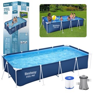 Bestway Basen Stelażowy 400 x 211 x 81 cm Bestway 56424