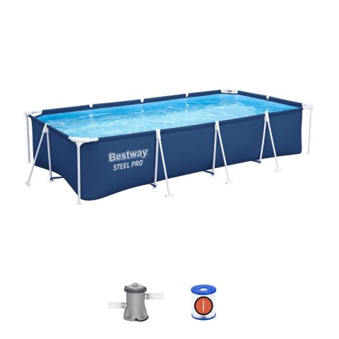 Bestway Basen Stelażowy 400 x 211 x 81 cm Bestway 56424