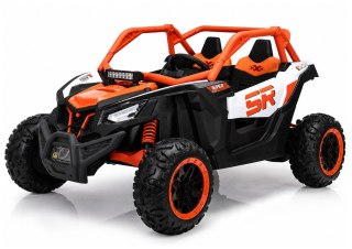 LEAN CARS Auto Na Akumulator Buggy 4x4 KKL-808 24V Pomarańczowy
