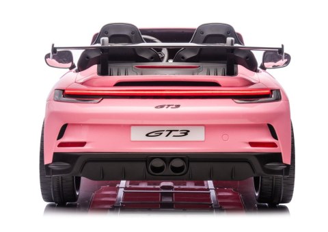 LEAN CARS Auto Na Akumulator DK-P911 Porsche GT3 Różowy