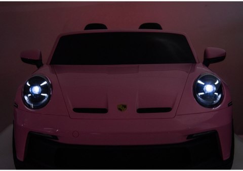 LEAN CARS Auto Na Akumulator DK-P911 Porsche GT3 Różowy