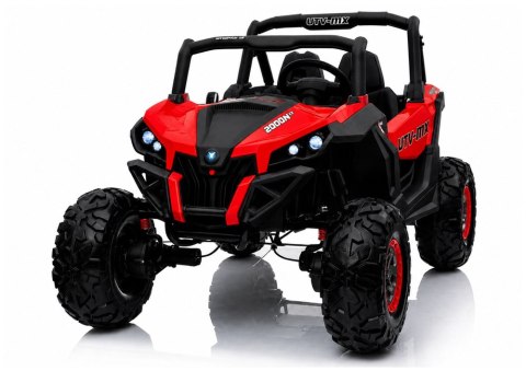 LEAN CARS Auto Na Akumulator Jeep XMX603 4x4 Czerwony