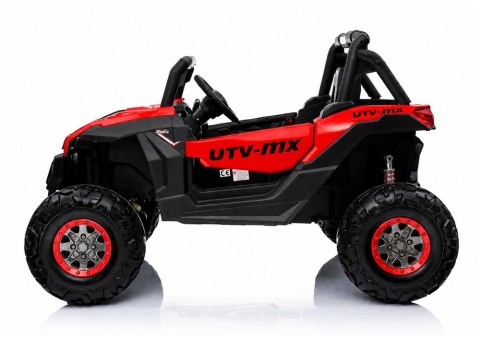 LEAN CARS Auto Na Akumulator Jeep XMX603 4x4 Czerwony