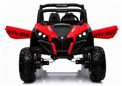 LEAN CARS Auto Na Akumulator Jeep XMX603 4x4 Czerwony