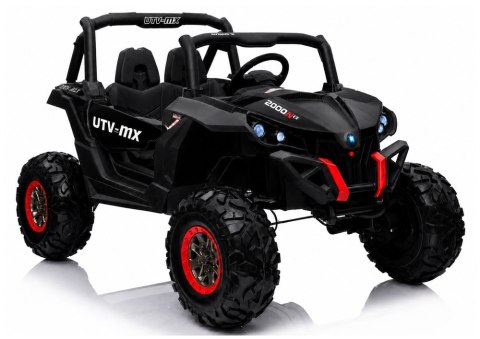 LEAN CARS Auto Na Akumulator Jeep XMX603 4x4 Panel MP4 Czarny