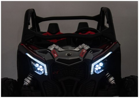 LEAN CARS Auto Na Akumulator Maverick CAN-AM Turbo STRONG AIR DK-CA001 Czerwone Lakierowane