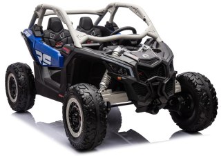 LEAN CARS Auto Na Akumulator Maverick CAN-AM Turbo STRONG AIR DK-CA001 Niebiesko-Szary Lakierowany
