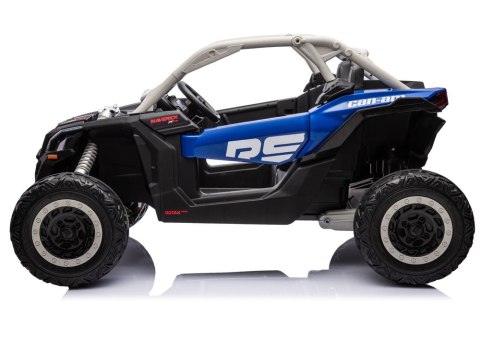 LEAN CARS Auto Na Akumulator Maverick CAN-AM Turbo STRONG AIR DK-CA001 Niebiesko-Szary Lakierowany