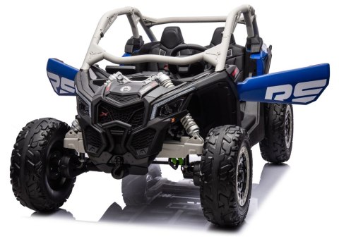 LEAN CARS Auto Na Akumulator Maverick CAN-AM Turbo STRONG AIR DK-CA001 Niebiesko-Szary Lakierowany