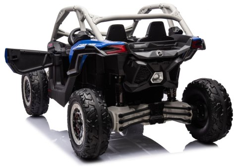 LEAN CARS Auto Na Akumulator Maverick CAN-AM Turbo STRONG AIR DK-CA001 Niebiesko-Szary Lakierowany