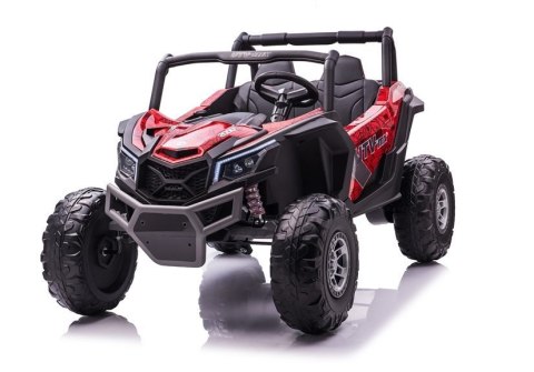 LEAN CARS Auto na Akumulator Buggy UTV-MX Czerwony Spider Lakier MP4