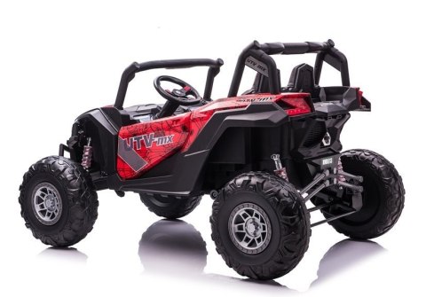 LEAN CARS Auto na Akumulator Buggy UTV-MX Czerwony Spider Lakier MP4