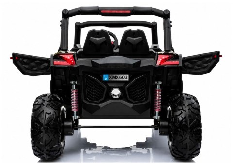 LEAN CARS Auto na Akumulator XMX603 4x4 Panel MP4 Biały