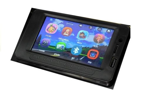 LEAN CARS Auto na Akumulator XMX603 4x4 Panel MP4 Biały