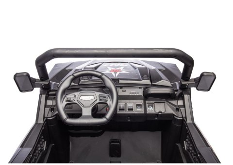 LEAN CARS Pojazd Na Akumulator 6 Kół XB-1038A 4x4 24V Czarny