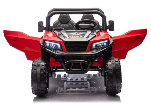 LEAN CARS Pojazd Na Akumulator 6 Kół XB-1038A 4x4 24V Czerwony