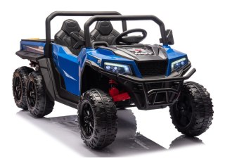 LEAN CARS Pojazd Na Akumulator 6 Kół XB-1038A 4x4 24V Niebieski
