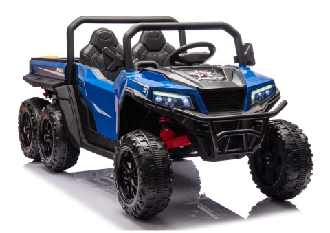 LEAN CARS Pojazd Na Akumulator 6 Kół XB-1038A 4x4 24V Niebieski