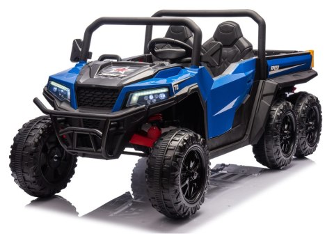 LEAN CARS Pojazd Na Akumulator 6 Kół XB-1038A 4x4 24V Niebieski