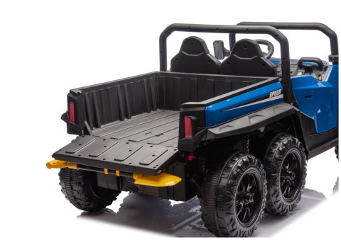 LEAN CARS Pojazd Na Akumulator 6 Kół XB-1038A 4x4 24V Niebieski