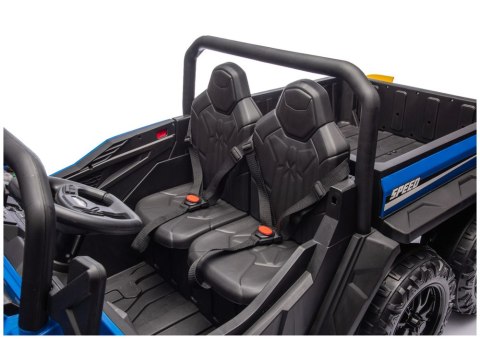 LEAN CARS Pojazd Na Akumulator 6 Kół XB-1038A 4x4 24V Niebieski