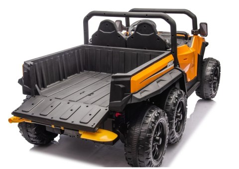 LEAN CARS Pojazd Na Akumulator 6 Kół XB-1038A 4x4 24V Pomarańczowy
