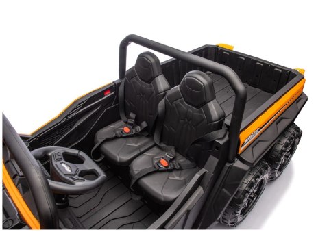 LEAN CARS Pojazd Na Akumulator 6 Kół XB-1038A 4x4 24V Pomarańczowy