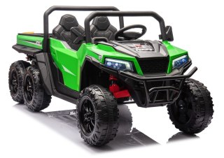 LEAN CARS Pojazd Na Akumulator 6 Kół XB-1038A 4x4 24V Zielony