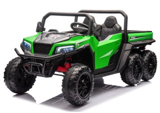 LEAN CARS Pojazd Na Akumulator 6 Kół XB-1038A 4x4 24V Zielony
