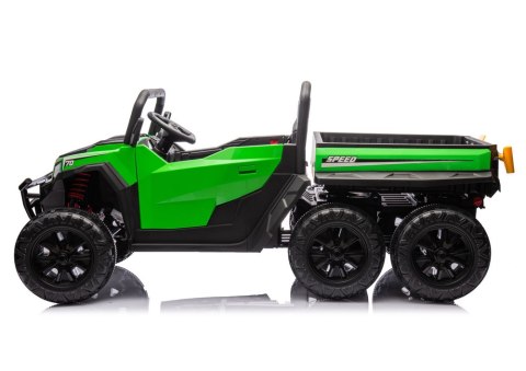 LEAN CARS Pojazd Na Akumulator 6 Kół XB-1038A 4x4 24V Zielony